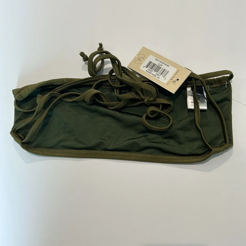Ris-k Dippin' Daisy's Cliff top in Moss size XS new